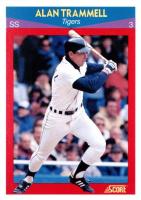 1990 Score Superstars #41 Alan Trammell Baseball Card