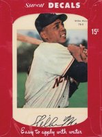 1952 Star-Cal Decals Type 1 #78-E Willie Mays Baseball Card