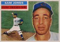 1956 Topps #259 Sam Jones Baseball Card