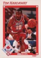 1991 Hoops #264 Tim Hardaway Basketball Card