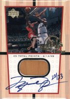 1999 Upper Deck MJ Final Floor  #FF10A Michael Jordan Autograph Basketball Card