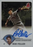 2003 Topps Retired Signature Signature Edition Autograph #TA-BF Bob Feller Baseball Card