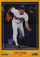 1988 Score Glossy #543 Steve Howe Baseball Card