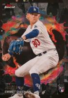 2024 Topps Finest #269 Emmet Sheehan Black Refractor Baseball Card