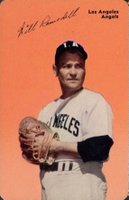 1953 Mother's Cookies #3 Will Ramsdell Los Angeles Angels Baseball Card