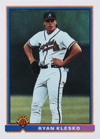 1991 Bowman #590 Ryan Klesko Baseball Card