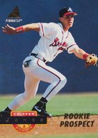 1994 Pinnacle #236 Chipper Jones Baseball Card