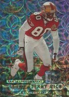 1998 Metal Universe #1 Jerry Rice Precious Metal Gems Football Card