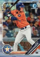 2019 Bowman Draft #BDC145 Grae Kessinger Chrome-Refractor Baseball Card