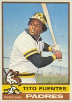 1976 Topps #8 Tito Fuentes Baseball Card