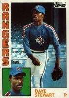 1984 Topps #352 Dave Stewart Baseball Card