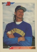 1992 Bowman #178 Randy Johnson Baseball Card