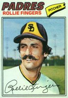1977 Topps #523 Rollie Fingers Baseball Card