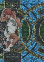 2023 Panini Select #134 Andre Jackson Jr. Light Blue Disco Basketball Card