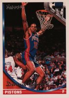 1993 Topps Gold #77 Dennis Rodman Basketball Card