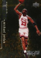 1998 Upper Deck Black Diamond #8 Michael Jordan Triple Basketball Card