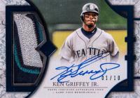 2024 Topps Transcendent Collection Transcendent Collection Patch Autographs #KG Ken Griffey Jr. Blue Baseball Card