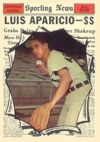 1961 Topps #574 Luis Aparicio All-Star Baseball Card