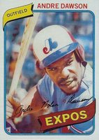1980 Topps #235 Andre Dawson Baseball Card