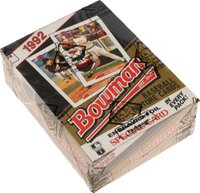 1992 Bowman #WPB Wax Pack Box 36 Packs Baseball Card