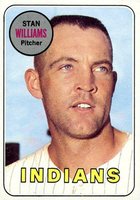 1969 Topps #118 Stan Williams Baseball Card