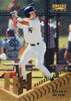1996 Pinnacle #279 Derek Jeter Foil Baseball Card