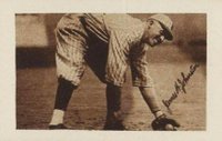 1923 Willard Chocolate # James Johnston Baseball Card