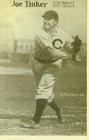 1909 Max Stein Postcards # Joe Tinker Baseball Card