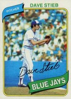 1980 Topps #77 Dave Stieb Baseball Card