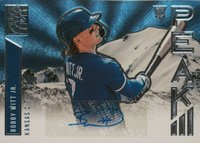 2022 Panini Capstone Peak Autographs #PABW Bobby Witt Jr. Baseball Card