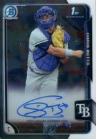 2015 Bowman Chrome Draft Pick Autograph #BCACB Chris Betts Baseball Card