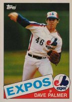 1985 Topps Mini #526 Dave Palmer Baseball Card
