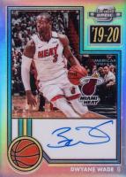 2019 Panini Contenders Optic 1982 Tribute Autographs #82DWD Dwyane Wade Basketball Card