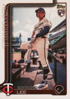 2025 Topps #317 Brooks Lee Golden Mirror Variation Baseball Card