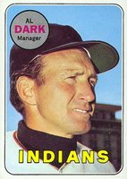 1969 Topps #91 Al Dark Baseball Card