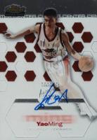 2002 Finest #169 Yao Ming Autograph Basketball Card