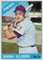 1966 Topps #120 Harmon Killebrew Baseball Card