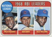 1969 Topps #4 N.L. R.B.I. Leaders Baseball Card
