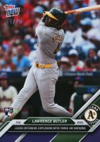 2024 Topps Now #423 Lawrence Butler Purple Baseball Card