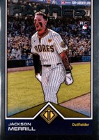 2024 Topps Transcendent Collection Transcendent Icons Chrome #33 Jackson Merrill Baseball Card