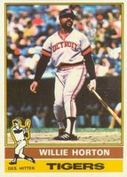 1976 Topps #320 Willie Horton Baseball Card
