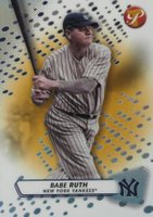 2023 Topps Pristine #114 Babe Ruth Gold Baseball Card