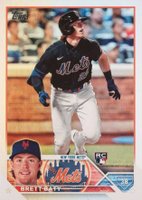 2023 Topps #89 Brett Baty Rainbow Foil Baseball Card