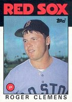 1986 Topps Tiffany #661 Roger Clemens Baseball Card