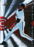 1998 Pinnacle Hit It Here #5 Barry Bonds Baseball Card