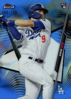 2020 Finest #77 Gavin Lux Blue Refractor Baseball Card