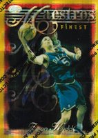 1996 Finest #135 Jason Kidd Refractor w/Coating Basketball Card