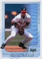 2002 Upper Deck Collector's Club #MLB7 Chipper Jones Baseball Card