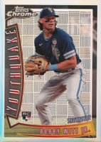 2022 Topps Chrome Sonic 1996 Youthquake #YQ1 Bobby Witt Jr. Baseball Card