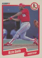 1990 Fleer #260 Ozzie Smith Baseball Card